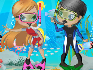 小情侶夜間約會