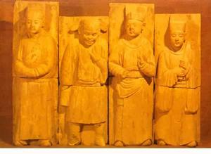 稷山苗圃金墓雜劇磚雕 稷山苗圃金墓雜劇磚雕