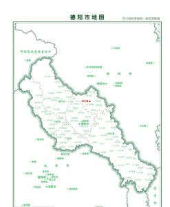 德陽市地圖