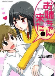 姐姐來了[安西理晃創作的四格漫畫]