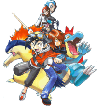 阿金、阿銀和四名火箭隊幹部