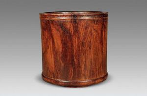 黃花梨筆筒 黃花梨筆筒