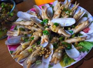 豉汁蒸蟶子 豉汁蒸蟶子