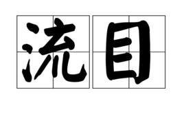 流目 流目