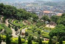 安溪縣，長坑鄉.茶場景觀