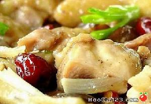 口蘑蒸雞 口蘑蒸雞