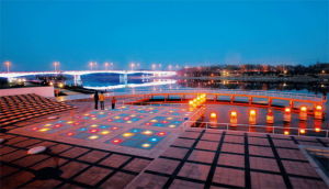 錦繡川風景區夜景