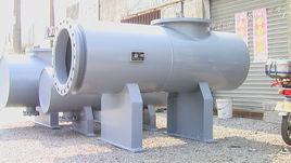 臥式直通除污器