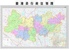 德清縣行政區劃圖