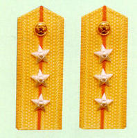 武警上尉常服肩章(1988～2007)