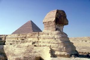 （圖）獅身人面像