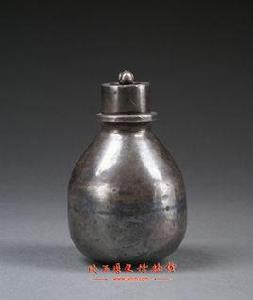 銀石榴罐 銀石榴罐