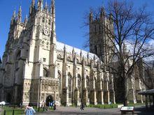 位於坎特伯雷市的大教堂