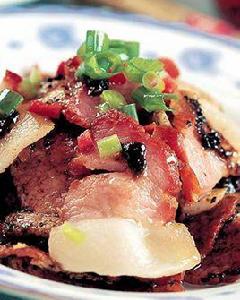 豉椒蒸臘肉 豉椒蒸臘肉