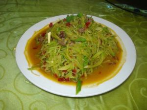 拆燴筍絲黃蟮羹