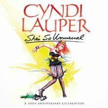 She's So Unusual 30周年CD封面