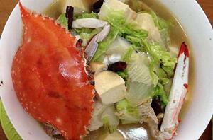 螃蟹燉豆腐 螃蟹燉豆腐