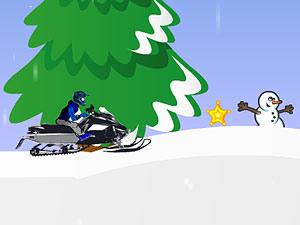 駕駛雪橇車 駕駛雪橇車