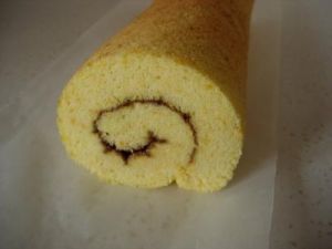 朱古力醬蛋糕卷 朱古力醬蛋糕卷