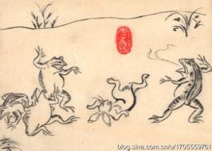 《鳥獸人物戲畫》 《鳥獸人物戲畫》