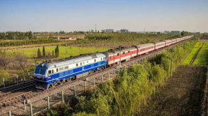 京九鐵路曾經的主力機車是東風系列內燃機車