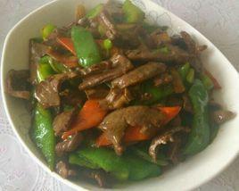 豬心炒青椒 豬心炒青椒