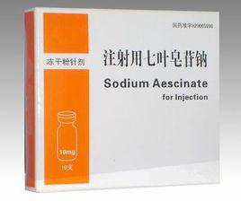 七葉皂苷鈉注射液 七葉皂苷鈉注射液