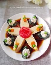 花開富貴皮蛋豆腐 花開富貴皮蛋豆腐