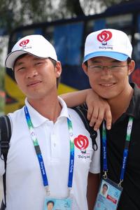 2008年奧運會與人民大學師弟鄭哲明