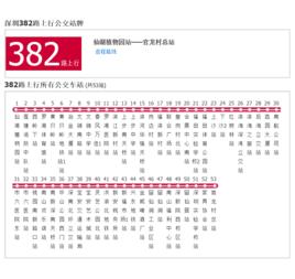深圳公交382路 深圳公交382路