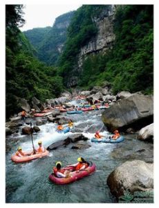 天目溪漂流 天目溪漂流