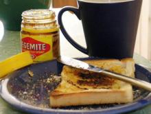 澳大利亞常見的Vegemite早餐