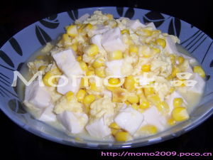 粟米豆腐羹 粟米豆腐羹