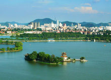 天井湖景區風光