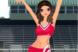 啦啦隊小女孩 啦啦隊小女孩