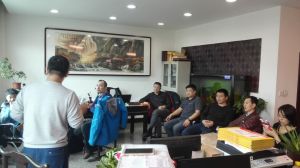 營口視頻會議現場