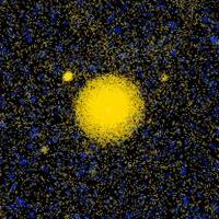 HR 8701 GALEX 彩色圖