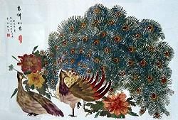 花葉貼畫 花葉貼畫