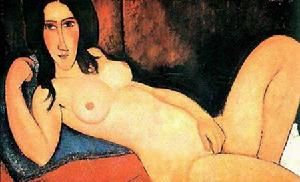 《橫躺著的裸婦》 《橫躺著的裸婦》