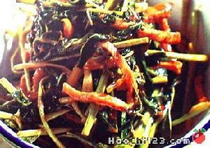 炒肉香椿 炒肉香椿