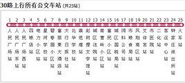 晉城公交30路 晉城公交30路