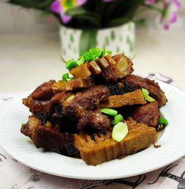 冬筍燒排骨 冬筍燒排骨