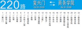 天津公交220路 天津公交220路