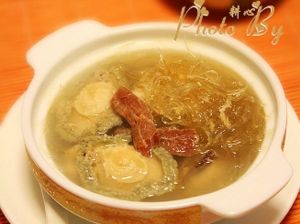 魚翅鮑魚雞湯