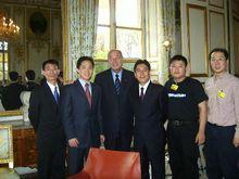 高端訪問法國總理席哈克