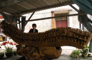 五百羅漢木雕像