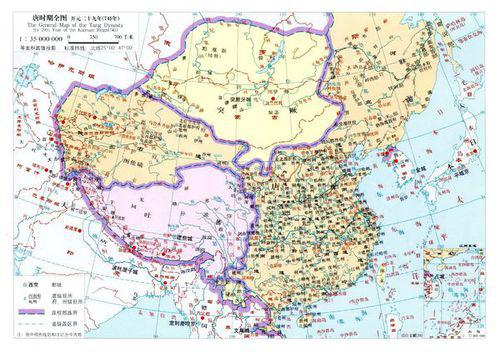 唐玄宗時期唐朝疆域