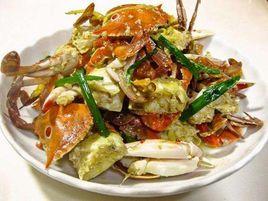 蔥姜炒青蟹 蔥姜炒青蟹