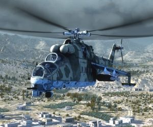 俄羅斯米格-24雌鹿武裝直升機 俄羅斯米格-24雌鹿武裝直升機