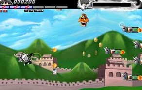 四聖獸英文版 遊戲界面